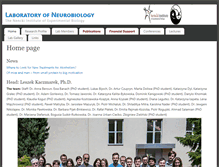 Tablet Screenshot of neurogene.nencki.gov.pl