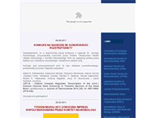 Tablet Screenshot of neurobiol.nencki.gov.pl