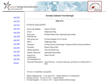 Tablet Screenshot of kronikazn.nencki.gov.pl